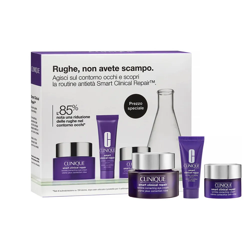 CLINIQUE Smart Clinical Repair Wrinkle Correcting Eye Cream Cofanetto CLINIQUE Smart Clinical Repair Wrinkle Correcting Eye Cream Cofanetto