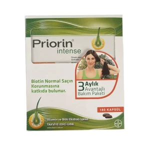 مکمل کپسول قرص ضد ریزش و تقویت مو پریورین اینتنس
