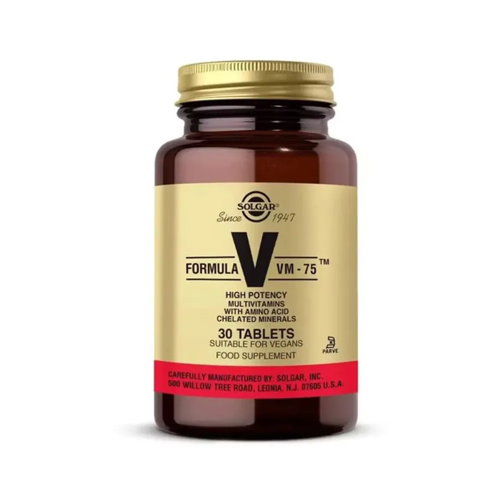 Solgar Formula VM-75 Multiple Vitamins Solgar Formula VM 75 Multiple Vitamins